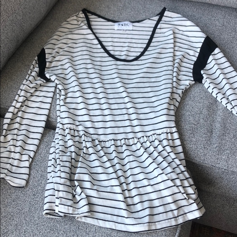 Sabo skirt women’s small striped long sleeve